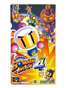 SUPER BOMBERMAN 4 - JP - USADO - SUPER FAMICOM