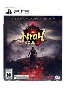 NIOH 3 STEELBOOK LAUNCH EDITION - NOVO - PS5