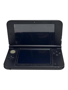CONSOLE NINTENDO 3DS XL STANDARD COR PRETO - DESBLOQUEADO 64GB - USADO