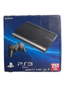 CONSOLE PLAYSTATION 3 SUPER SLIM - 250GB/ CABO HDMI - USADO