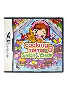 COOKING MAMA 3 SHOP & CHOP - USADO - NINTENDO DS