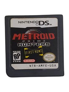 METROID PRIME HUNTERS - APENAS MIDIA - USADO - NINTENDO DS