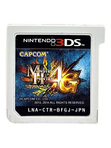 MONSTER HUNTER 4 ULTIMATE - APENAS MIDIA - USADO - NINTENDO 3DS