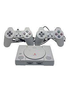 CONSOLE PLAYSTATION 1 CLASSIC MINI - S/ CAIXA - USADO