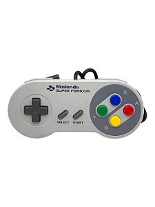 CONTROLE SUPER FAMICOM - C/ DETALHES - USADO