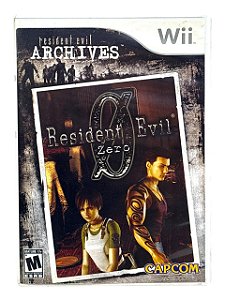 RESIDENT EVIL ARCHIVES: RESIDENT EVIL ZERO - USADO - NINTENDO Wii