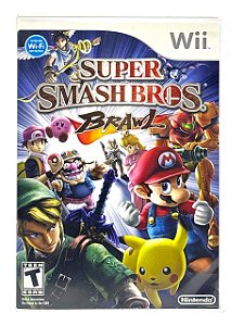 SUPER SMASH BROS. BRAWL - S/ MANUAL - USADO - NINTENDO Wii