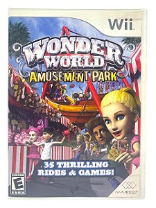 WONDER WORLD AMUSEMENT PARK - USADO - NINTENDO Wii