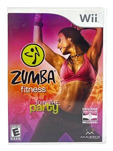 ZUMBA FITNESS + ZUMBA FITNESS BELT - USADO - NINTENDO Wii