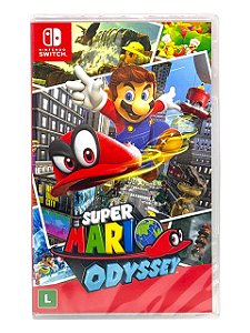 SUPER MARIO ODYSSEY - NOVO - SWITCH