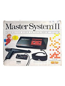 CONSOLE MASTER SYSTEM II - C/ CAIXA - USADO