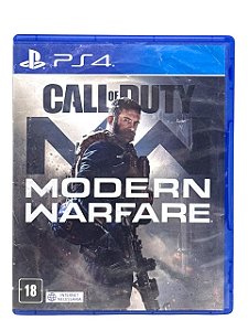 CALL OF DUTY MODERN WARFARE- C/ DETALHES - USADO - PS4