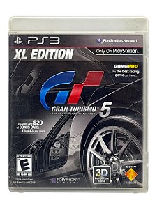 XL EDITION GRAN TURISMO 5: THE REAL DRIVING SIMULATOR - C/ DETALHES - USADO - PS3
