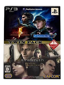 BIOHAZARD (RESIDENT EVIL) TWIN PACK - JP - USADO - PS3