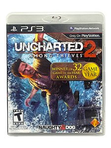 UNCHARTED 2: AMONG THIEVES - MÍDIA GREATEST HITS - USADO - PS3