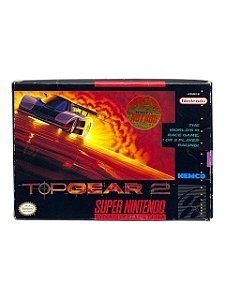 TOP GEAR 2 - COMPLETO - USADO - SUPER NINTENDO
