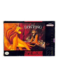 THE LION KING - USADO - SUPER NINTENDO