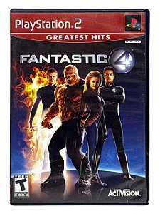 GREATEST HITS: FANTASTIC FOUR: RISE OF THE SILVER SURFER - C/ DETALHES - USADO - PS2