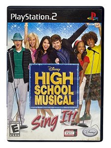 HIGH SCHOOL MUSICAL SING IT! - USADO - PS2