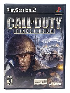 CALL OF DUTY: FINEST HOUR - USADO - PS2