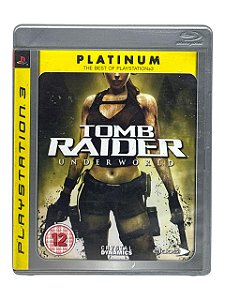 PLATINUM: TOMB RAIDER UNDERWORLD - EURO - USADO - PS3