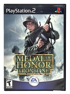 MEDAL OF HONOR FRONTLINE - CAPA BLOCKBUSTER - USADO - PS2