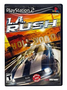 L.A. RUSH - C/ DETALHES - USADO - PS2