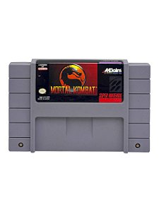 MORTAL KOMBAT - C/ DETALHES - USADO - SUPER NINTENDO