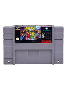 BATTLETOADS IN DOUBLE DRAGON: THE ULTIMATE TEAM - USADO - SUPER NINTENDO
