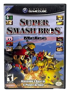 SUPER SMASH BROS: MELEE - USADO - GAMECUBE