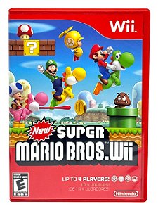 NEW SUPER MARIO BROS WII - USADO - NINTENDO Wii