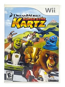 DREAMWORKS SUPER STAR KARTZ - USADO - NINTENDO Wii