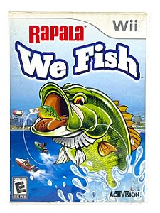 RAPALA: WE FISH - C/ DETALHES - USADO - NINTENDO Wii