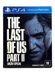 THE LAST OF US PART II: EDIÇÃO ESPECIAL - USADO - PS4