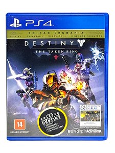 DESTINY: THE TAKEN KING - EDIÇÃO LENDÁRIA - USADO - PS4