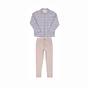 Conjunto Infantil Masculino Jaqueta e  Calça Paraíso 14869