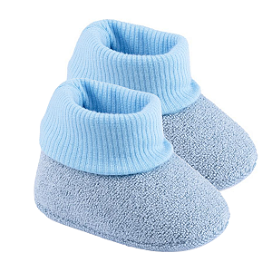 Pantufa Bebê Masculina Atoalhada Keto Baby 2021