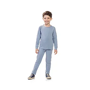 Conjunto Infantil Térmico Segunda Pele Flanelada Kaiani 11086