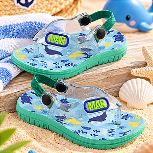 Chinelo de Dedo Bebê Masculino Keto Baby 21026