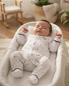 Macacão Bebê Masculino Longo – Conforto - Letut 17294