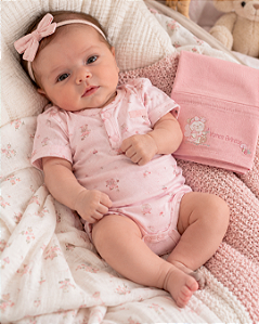 Kit Presente Bebê Body Estampado Babita Algodão Letut 16615