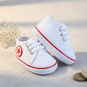 Tênis Baby Star Bebê Unissex Têxtil Flexível Keto Baby 3415