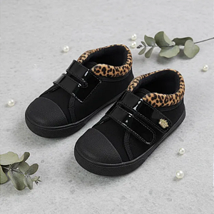 Tênis Infantil Feminino Onça Velcro Keto Baby 24029