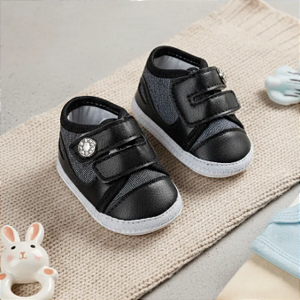 Tênis Bebê Masculino com detalhes e Velcro Keto Baby 3300