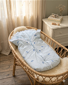 Porta Bebê em Algodão com Enchimento Térmico Papi 2890