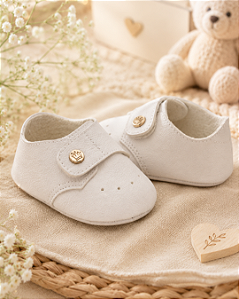 Sapato Bebê Masculino Batizado Texturas Pimpolho 110605