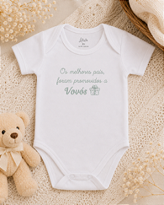 Body Bebê Revelação Anunciação Frases Letut LT19825