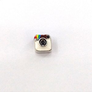 Pingente Berloque " Instagram " em Prata