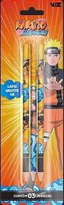 Lápis de Escrever Naruto - Tris