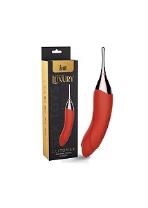 Vibrador Ponto G Clitomax Luxury 2 em 1 – Vibrador e Estimulador Clitoriano – Intt – Recarregável
